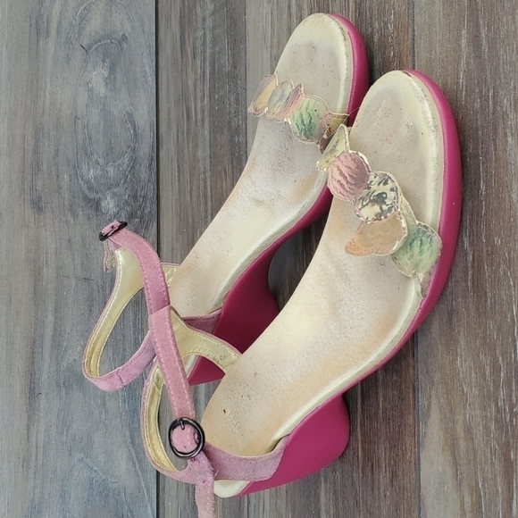 Camper Y2K heels ankle strap shoes sandals sz 40 us 7 - Picture 2 of 12